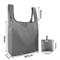 Upgrade Machine Washable Not-Torn Ripstop Nylon Organizer Travel Tote Foldable Shopping Bag Reusable with Internal Pocket